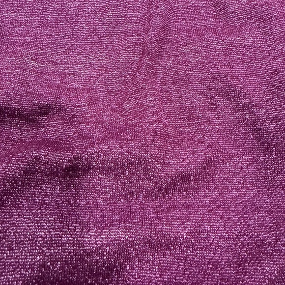 MICHAEL STARS Vintage Y2K Sparkly Sexy Ruched Purple Stretchy Tube Top OSFM - Picture 8 of 8